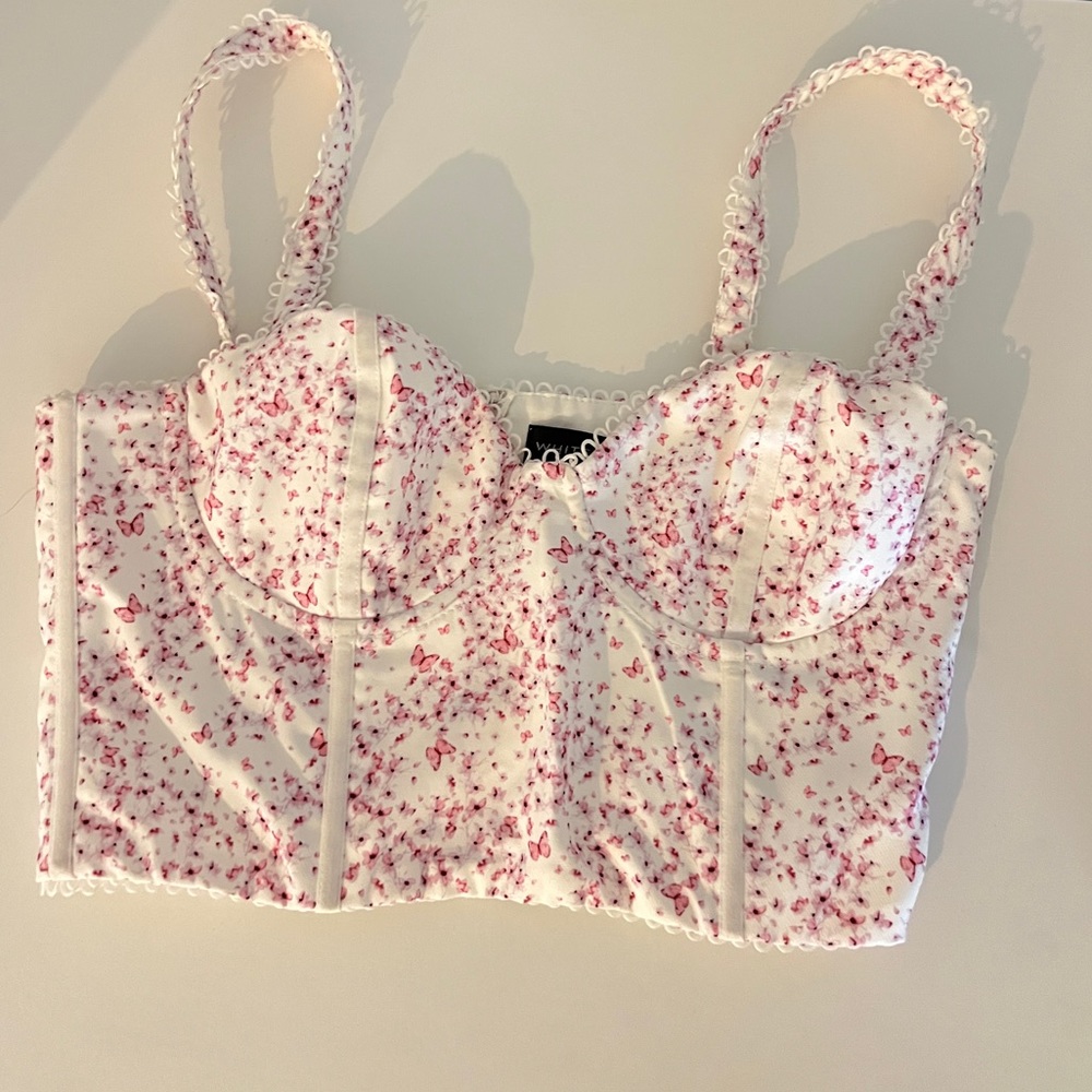 White Fox Boutique corset top